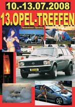 13.Opel-Treffen Luckau 2008